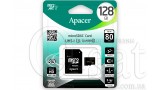 Картка пам'яті APACER microSDHC 128GB UHS-I U1 + adapter