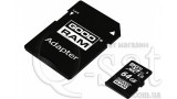 Картка пам'яті GOODRAM microSDXC 64GB A1C10 UHS1 + adapter