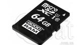Картка пам'яті GOODRAM microSDXC 64GB A1C10 UHS1 + adapter