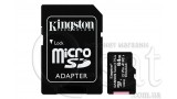 Картка пам'яті KINGSTON microSDHC 64GB Canvas Select+ A1 + adapter
